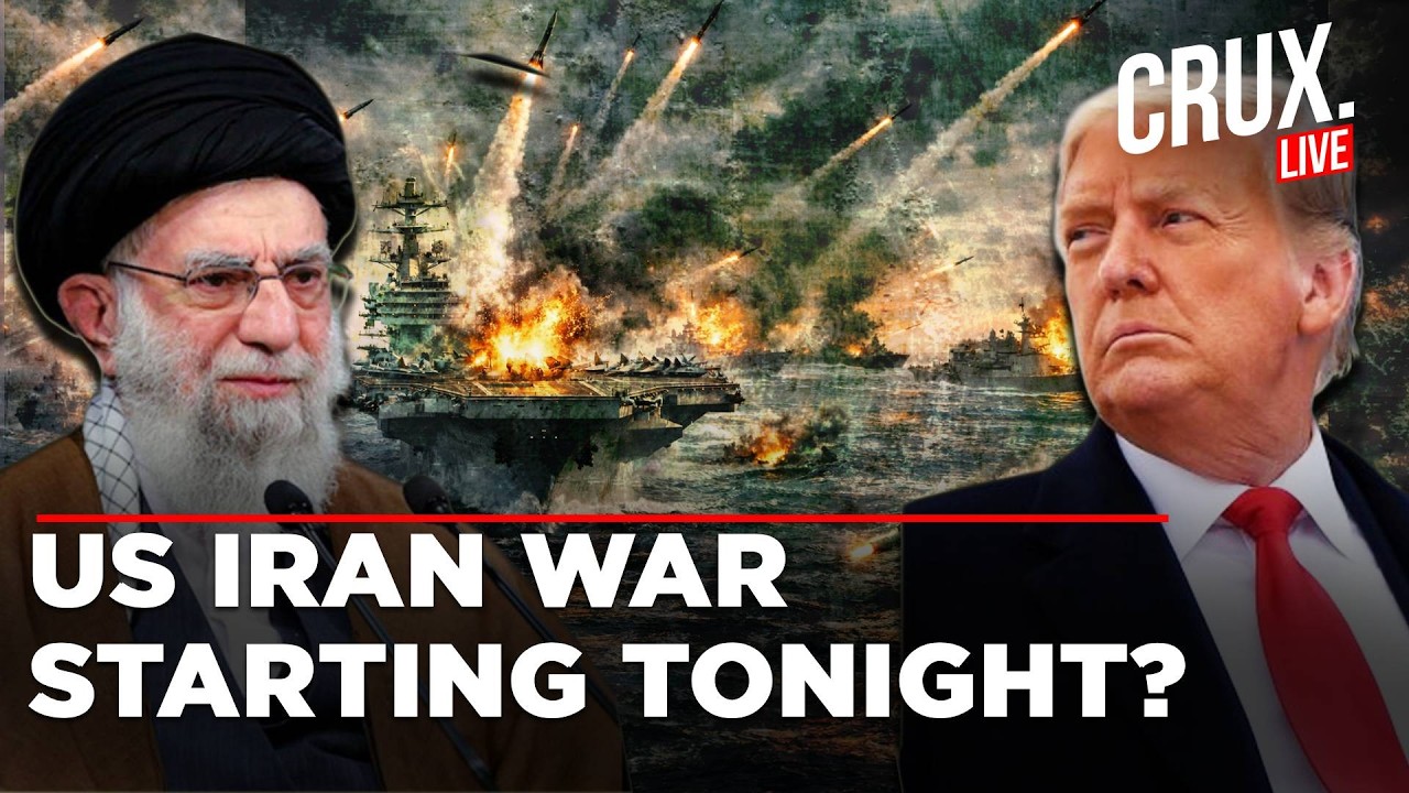 LIVE | 50 US Warplanes HOVER ABOVE Iran, Biggest Warships About To Reach | World War 3 | Khamenei