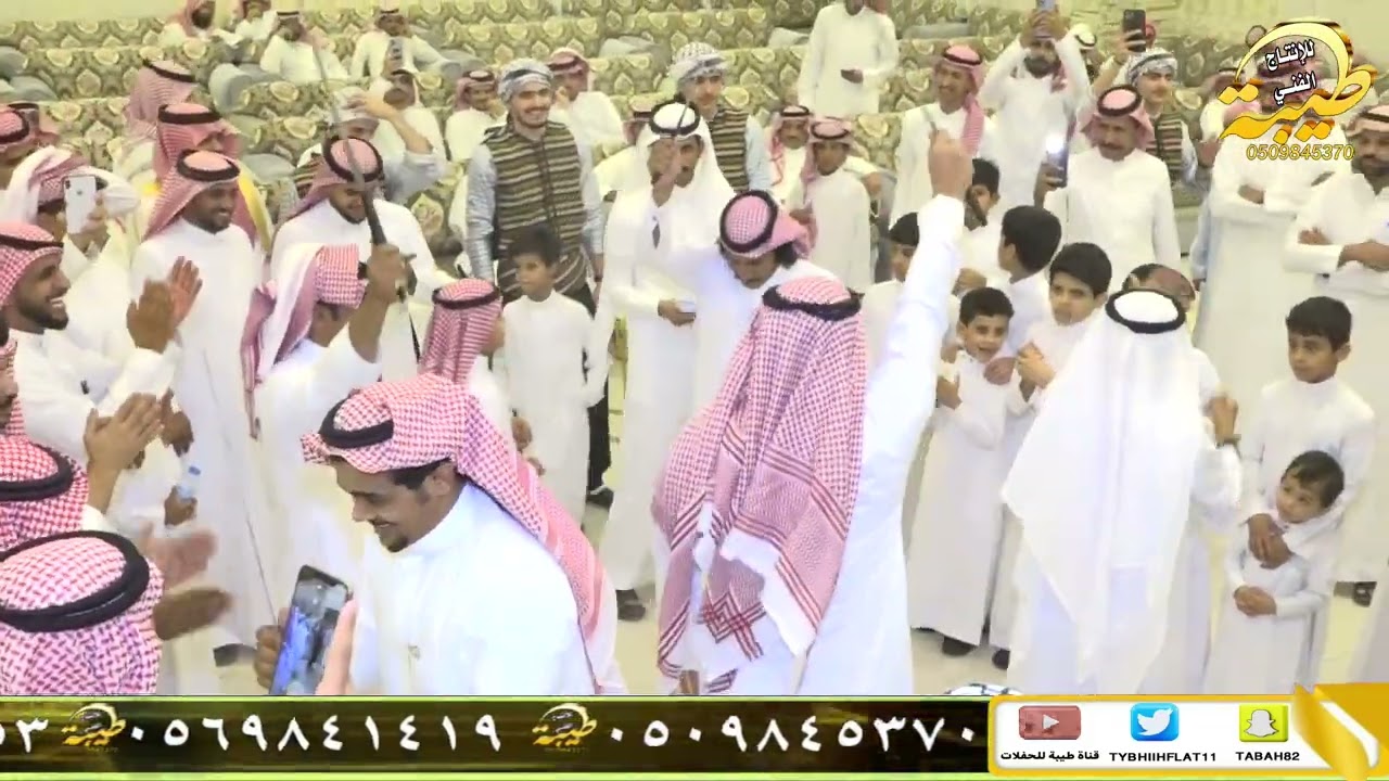 الفرقة السورية بحفل  زواج عمر حمدان العطيط الجهني
