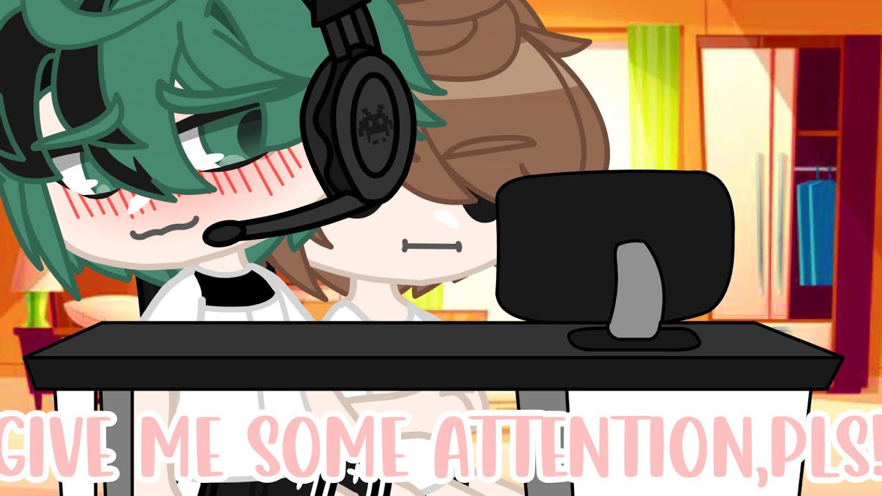 |•GIVE ME SOME ATTENTION, PLS!•|MHA//BNHA//MEME//Inspired//Izuocha//Uraraka//Deku//(Gacha_Club)