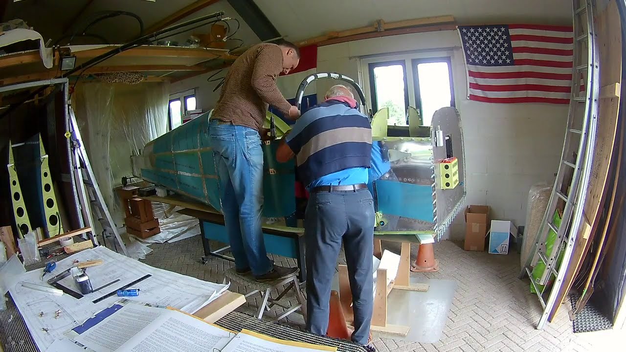 Van's RV-7 Build Finish Canopy Start (136)