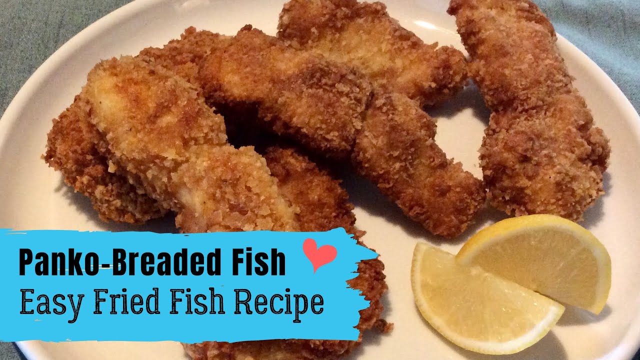 Crispy Panko-Breaded Fish Fillet for Beginners