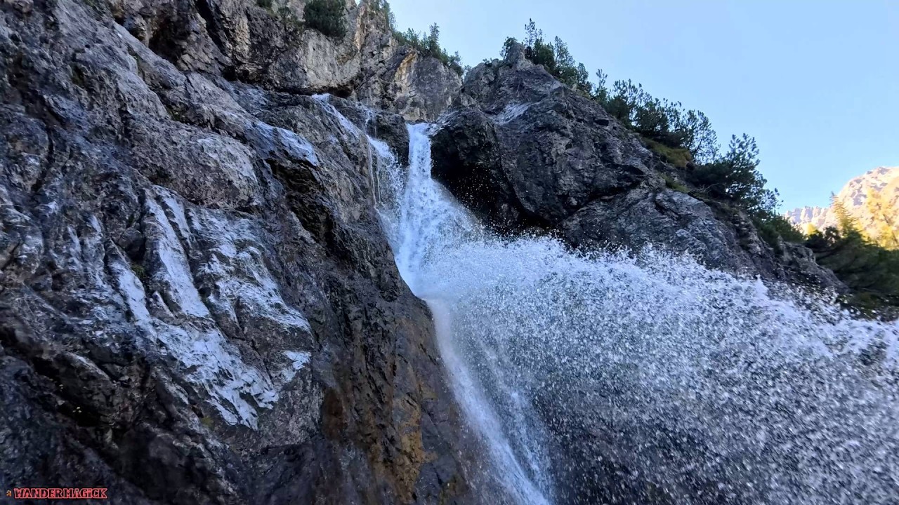Kleiner Alteiner Wasserfall Arosa Switzerland Waterfall