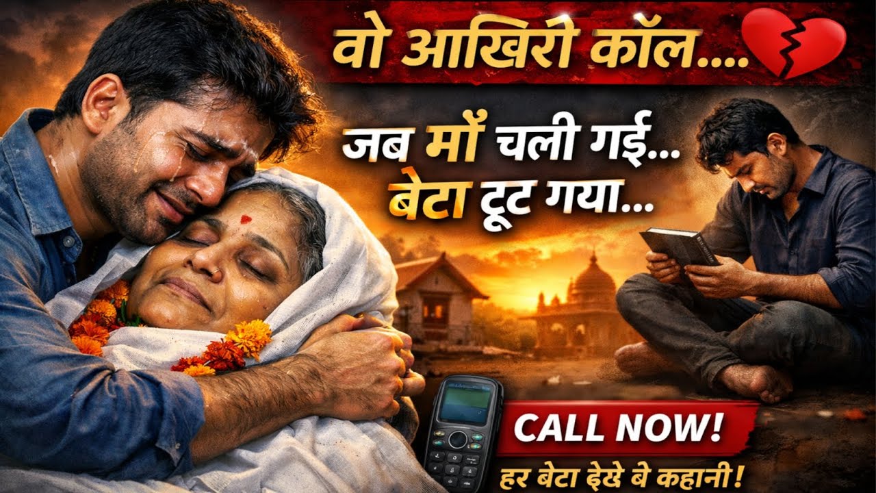 मर जाती है तो बेटा टूट जाता है | Emotional Mother Son Story | Heart Touching Story | #viralvideo 