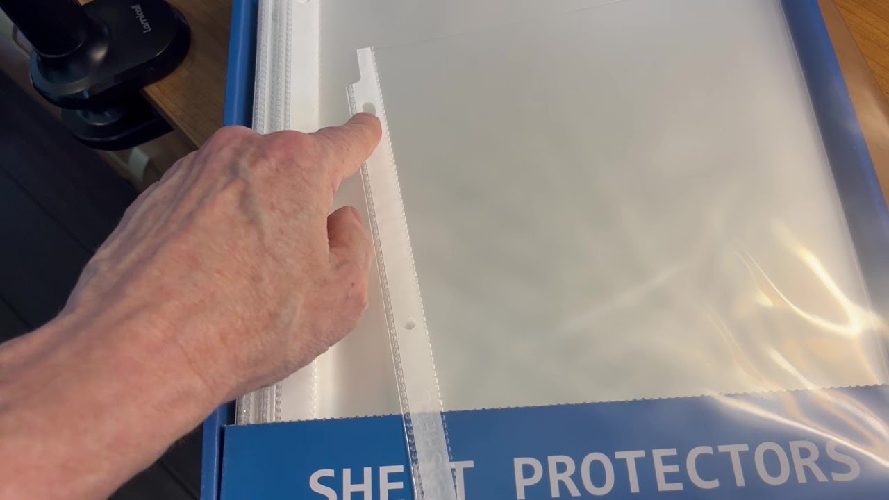 Seashell Heavy Duty Sheet Protectors 8.5" x 11" - Honest Review