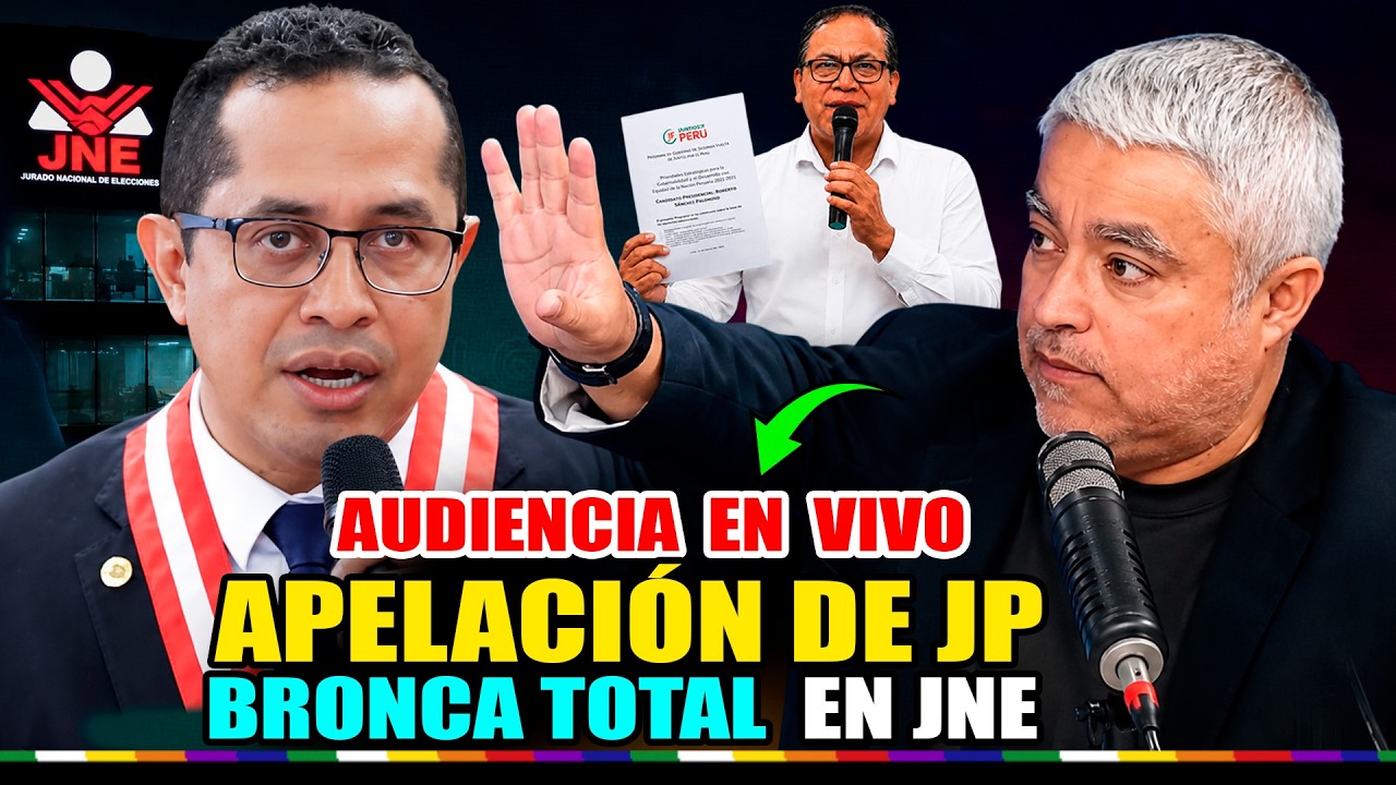 AUDIENCIA CLAVE🚨ABOGADOS DEFIENDEN CADA VOTO MIENTRAS EL JNE EVAL&Uacute;A 32 APELACIONES DE JP