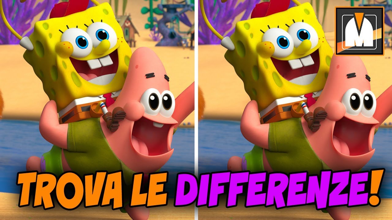 TROVA LE DIFFERENZE! SPONGEBOB QUIZ