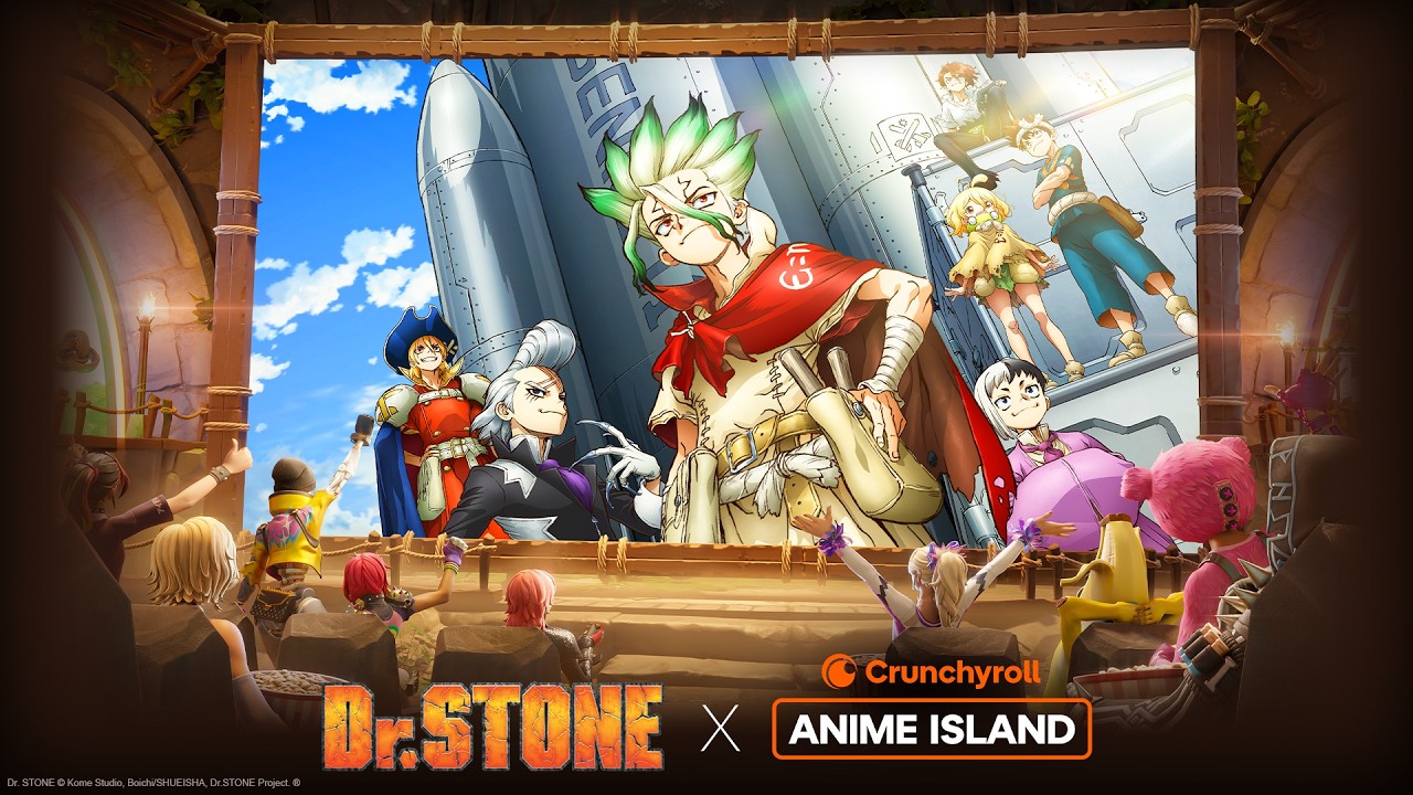 Dr. STONE x Crunchyroll Anime Island | Official Fortnite Watch Party Launch Trailer