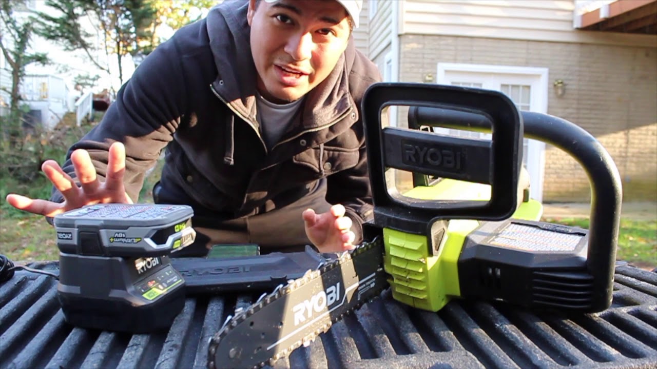 Ryobi ONE+ Lithium+ 10 inch Cordless Chainsaw Model P546A