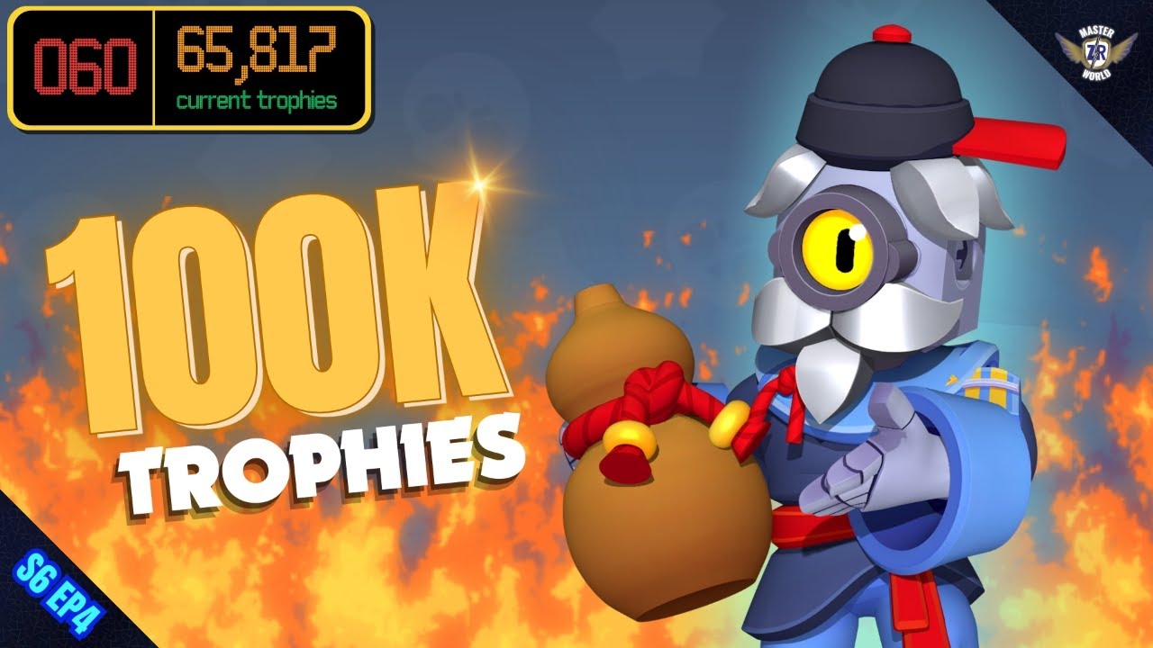 Brawl Stars Road to 100K – S6 EP4 | Master ZR World