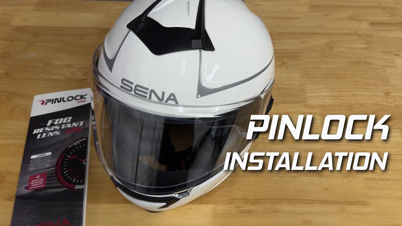Pinlock Anti-Fog Shield Installed on Sena Impulse | Cruiseman's Garage