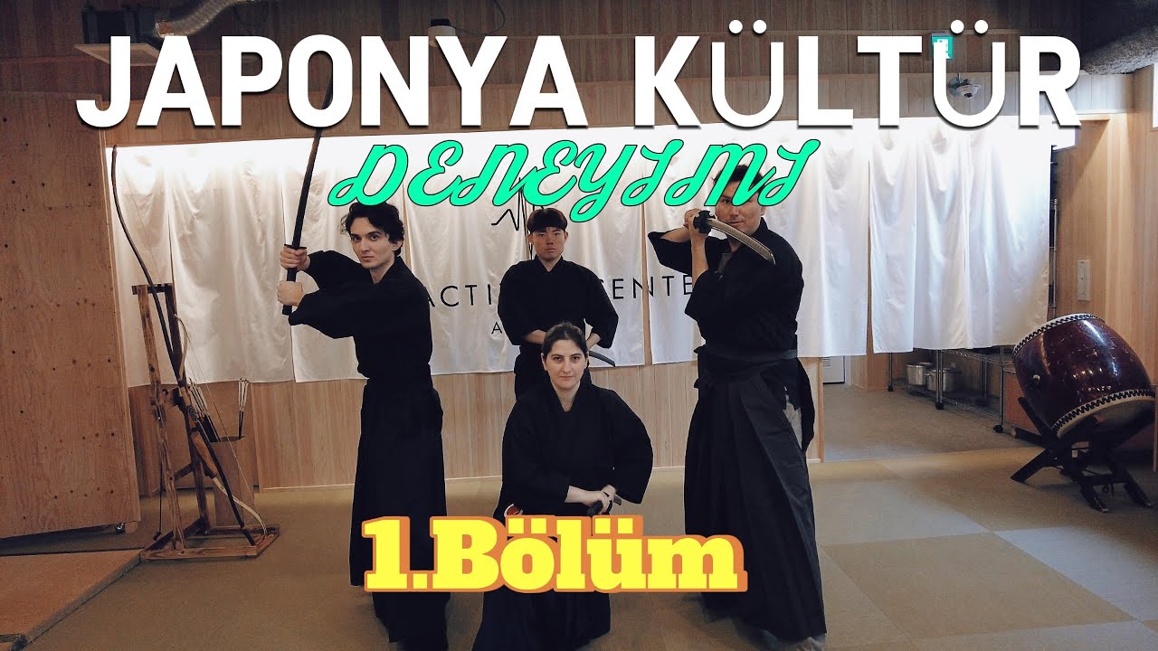 Japonya Kültür Deneyimi  (Kılıç,Okçuluk,Manga ,Obento ,Bıçak bileyleme) 1.bölüm
