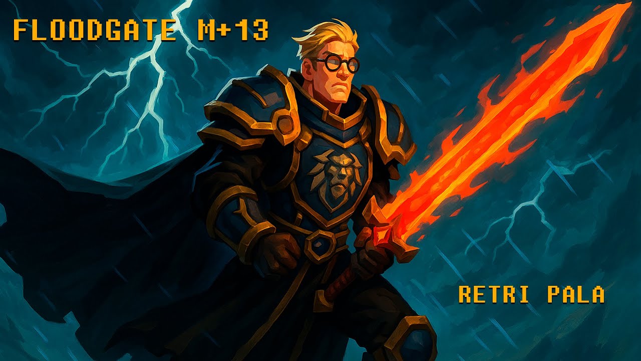 World of Warcraft TWW - M+13 Floodgate PUG - RET 3.45M Overall