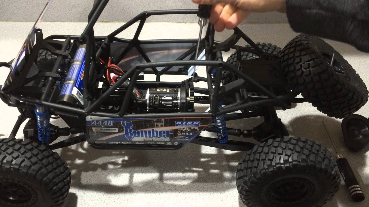 Axial RR10 Bomber Motor Upgrade - 35-turn to 20-turn