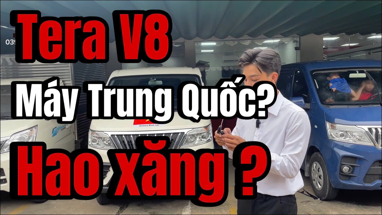 Tera V8: Động cơ Trung Quốc? có hao xăng như lời đồn?