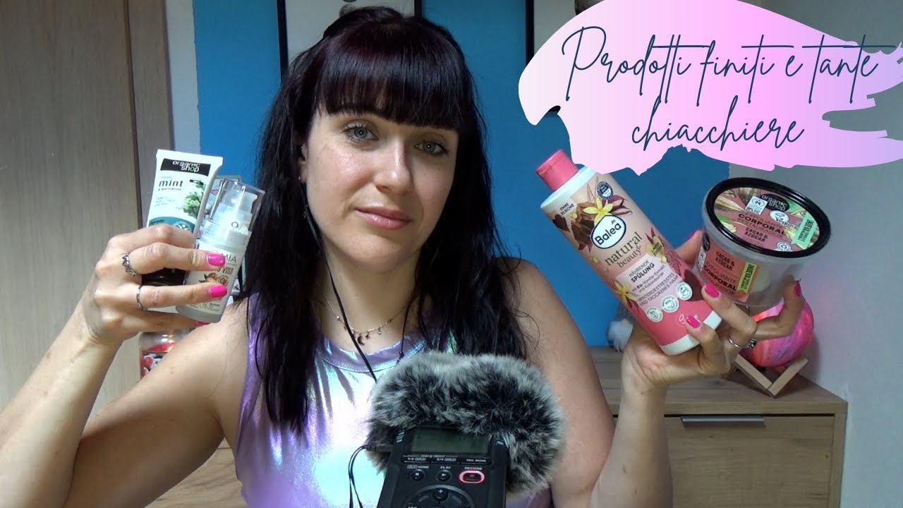 ASMR ITA: Vi mostro e vi racconto i finiti del periodo 🥰🧼-Denny Relax ASMR