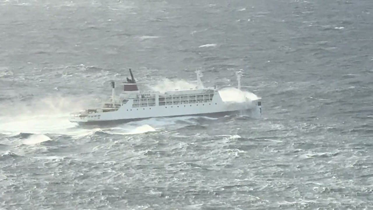 2026/01/03 おがさわら丸　父島出港動画