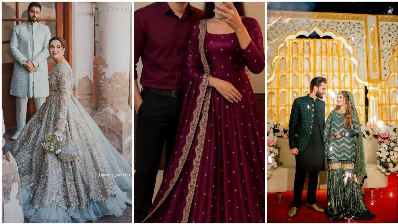 Matching Newly married Couple Dress Design Ideas 2026