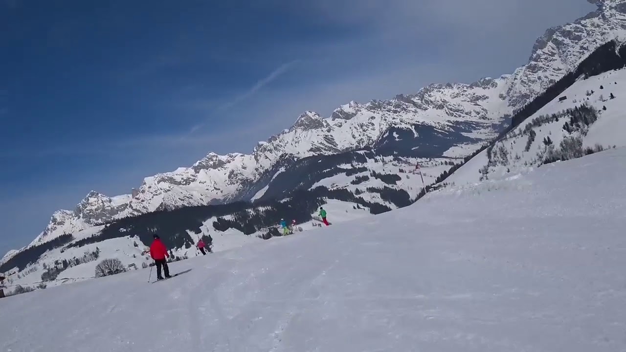 Pisten 10a, 10b an der Sesselbahn Schwarzeckalm am Aberg