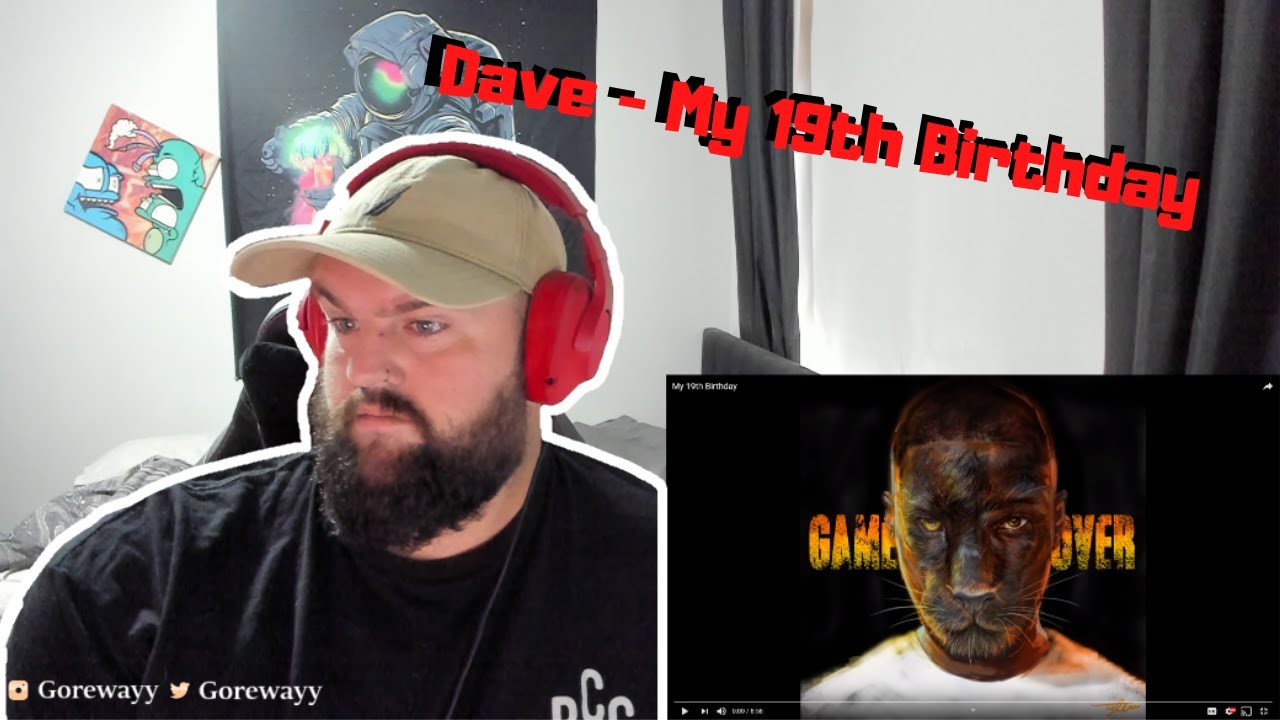 His best song yet!! Dave - My 19th Birthday (REACTION) // Australian Reaction