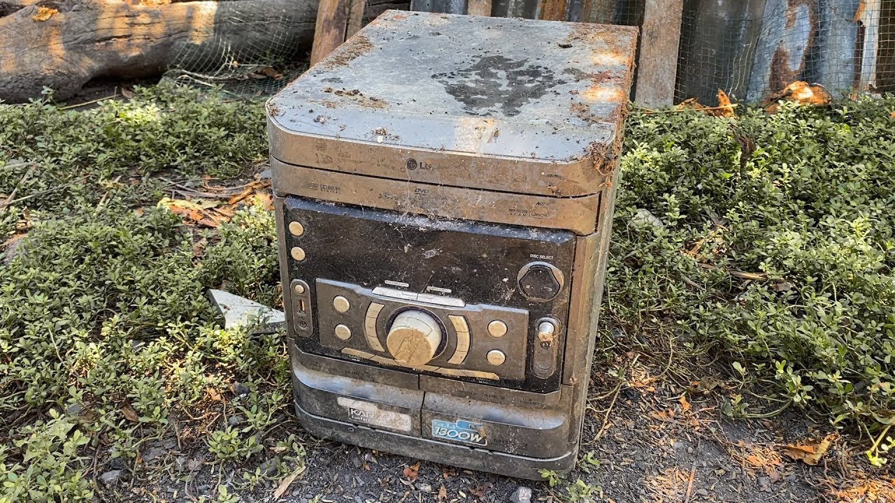 Rusty LG 5 Disc DVD Player Restoration — Back to Life After Years!