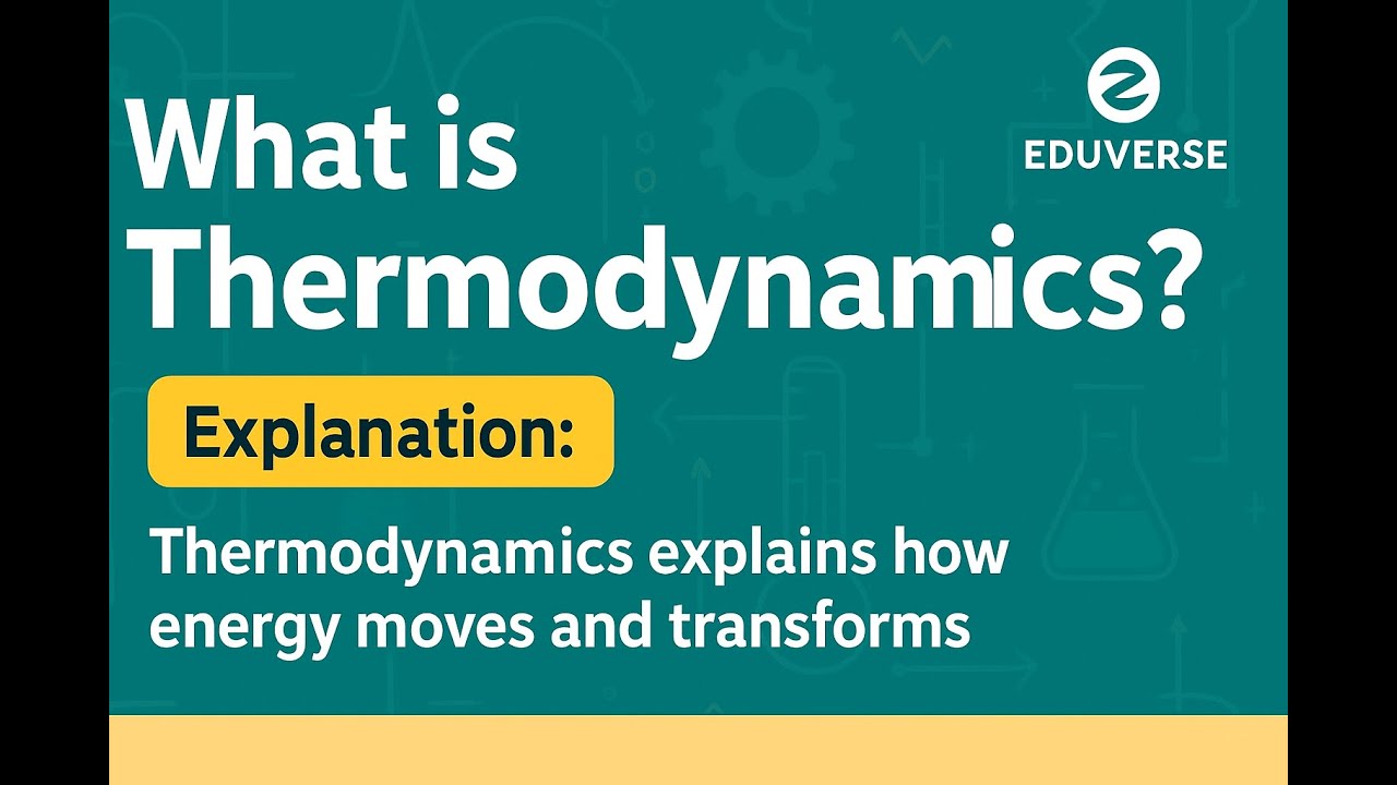 Introduction to Thermodynamics | Heat vs Temperature |  Physics Lecture for  University Students