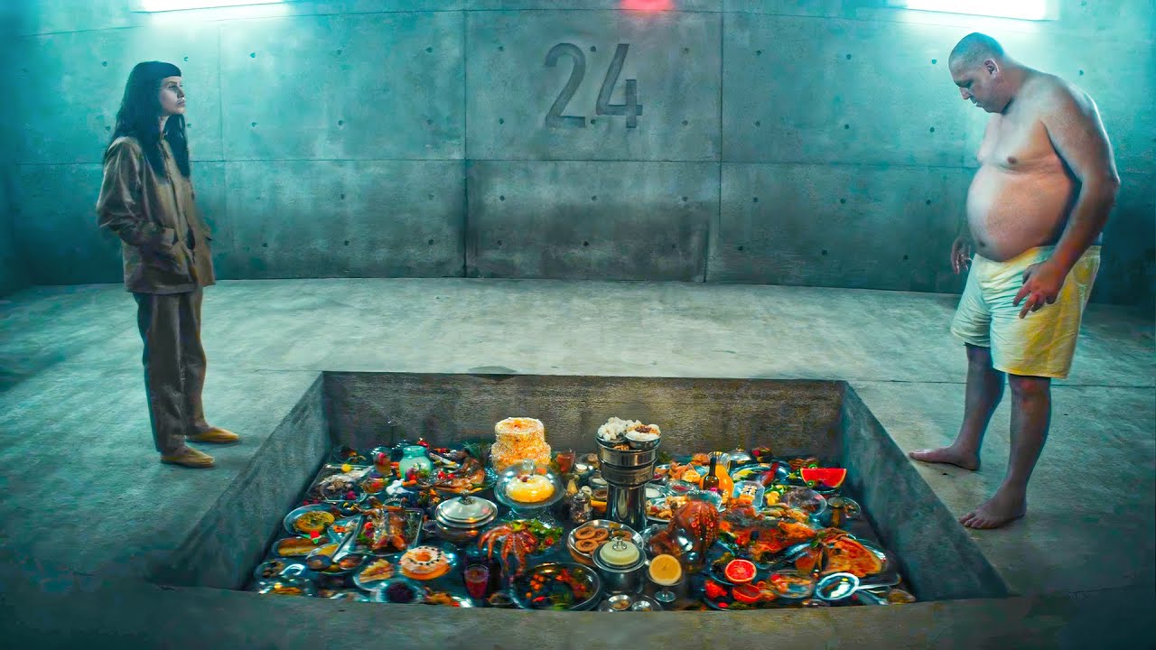Vertical Prison With 2 Minutes to Eat, Leftovers Are Lowered to Another Cell