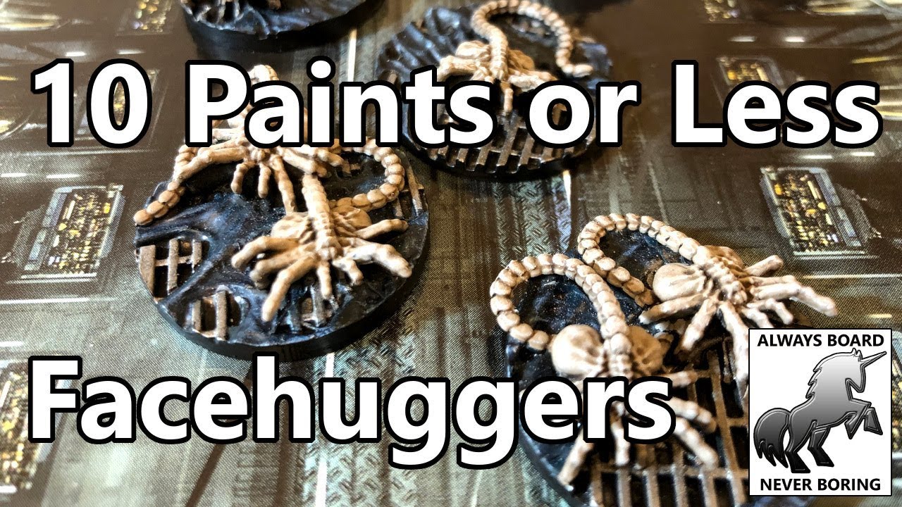 How to Paint Facehuggers - Easy Painting Guide (10 Paints or Less Ep #1)