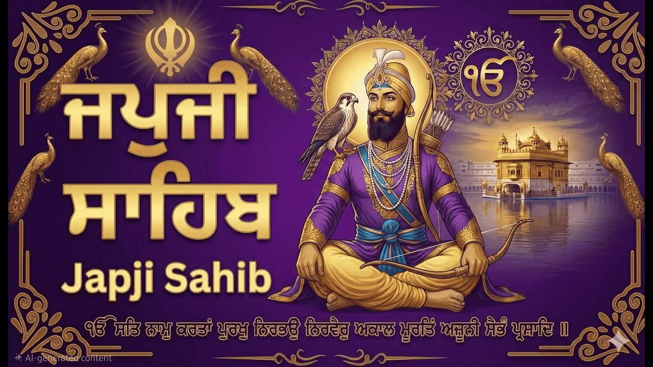 ਜਪੁਜੀ ਸਾਹਿਬ | Morning Prayer Japji Sahib | Japji Sahib Da Path #japjisahib