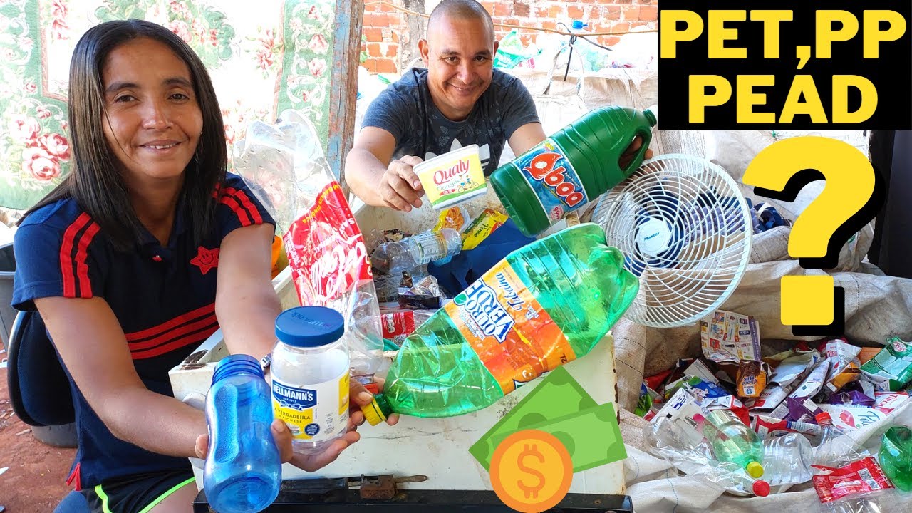 COMO SEPARAR GARRAFAS PET, PP, PEAD, E FAZER UM BOM DINHEIRO EXTRA🤑