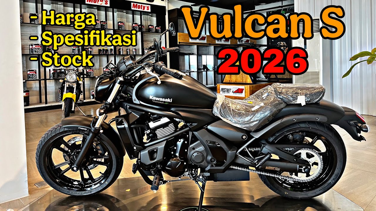 KEREN ! Vulcan S 2026. Spesifikasi, Harga, dan Stock di Greentech