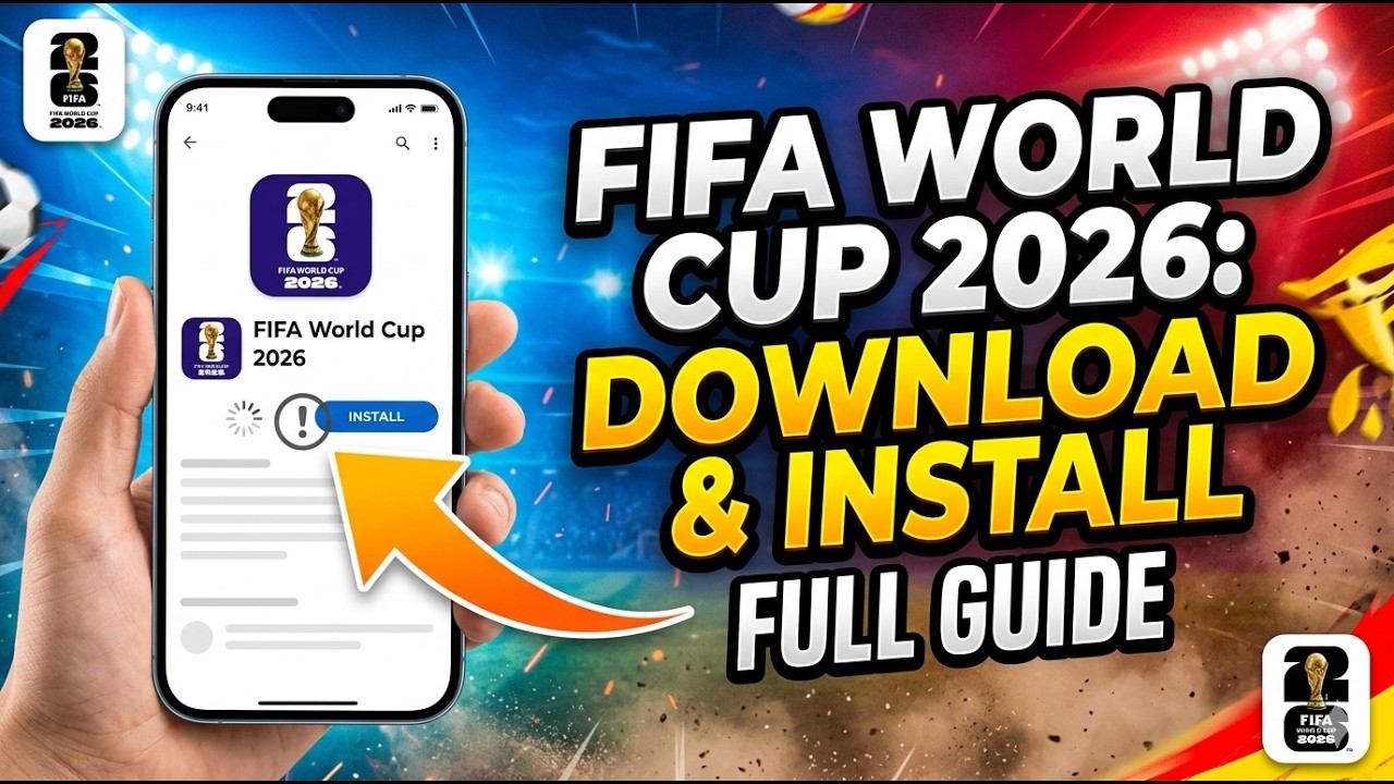 How to Download & Install FIFA World Cup App 2026 (Full Guide)