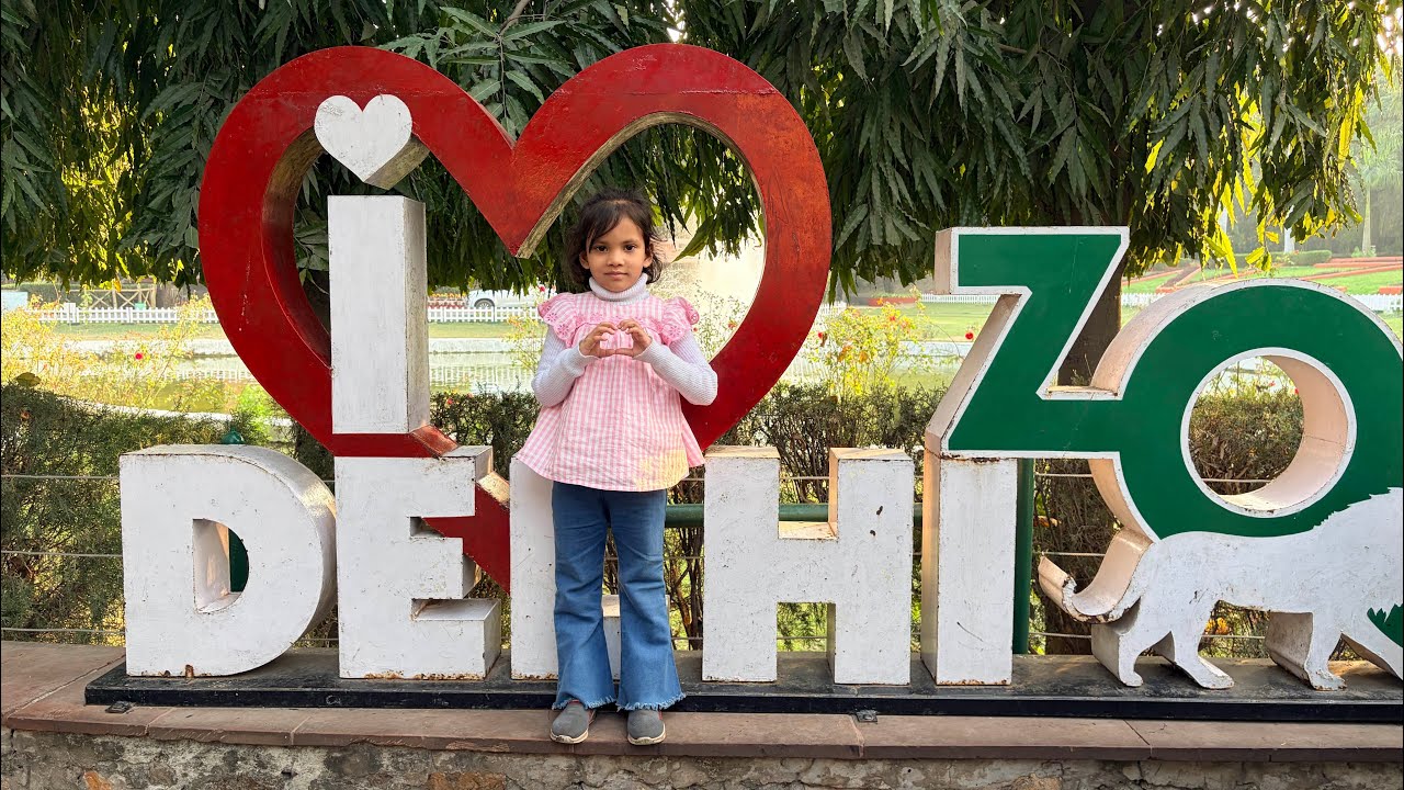 Delhi Zoo 🦁🦘🦛🐘🦍🐒🐨🐯🐻🐼