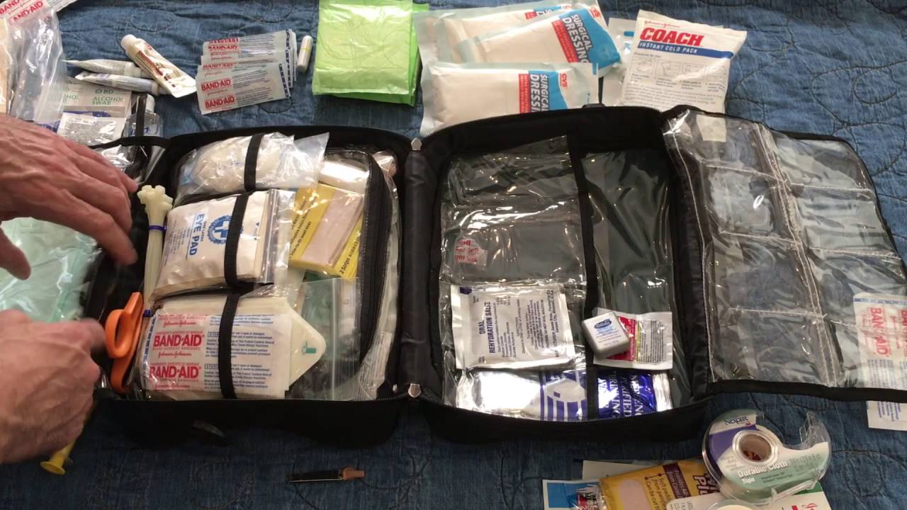 First Aid Kit - For Home & Group Travel