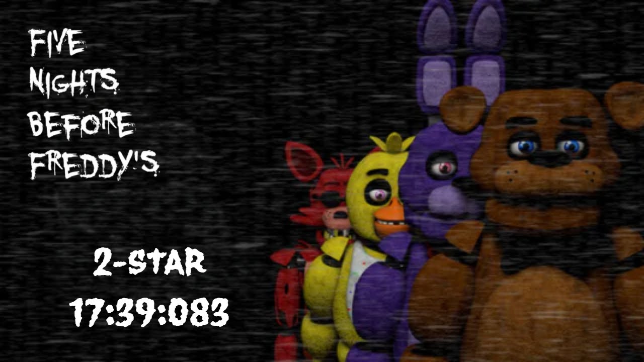 Five Nights Before Freddy's (PC) |2-Star speedrun in 17:39:083