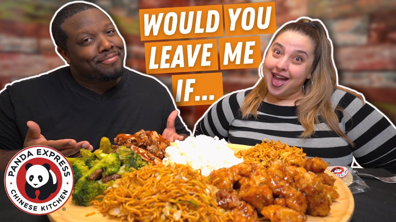 Would My HUSBAND Ever Leave Me If I.... [Eating Panda Express + Mukbang]