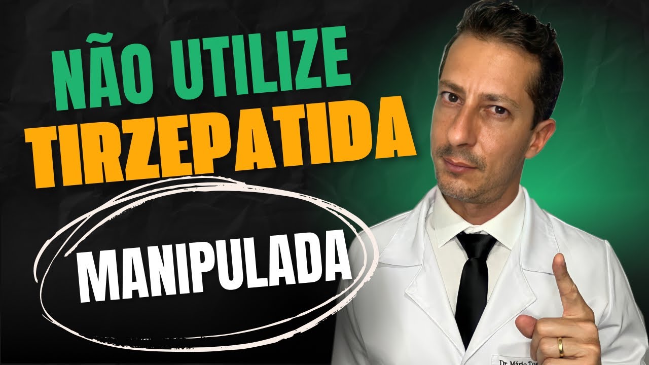 RISCOS DA TIRZEPATIDA MANIPULADA ❌