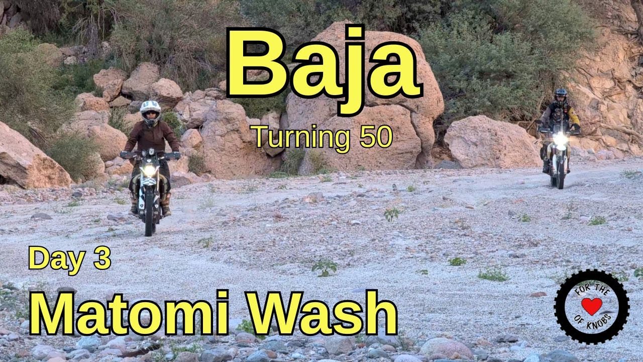 Riding Dual Sport Motorcycles In Baja Mexico - Day 3 San Felipe to Puertecitos