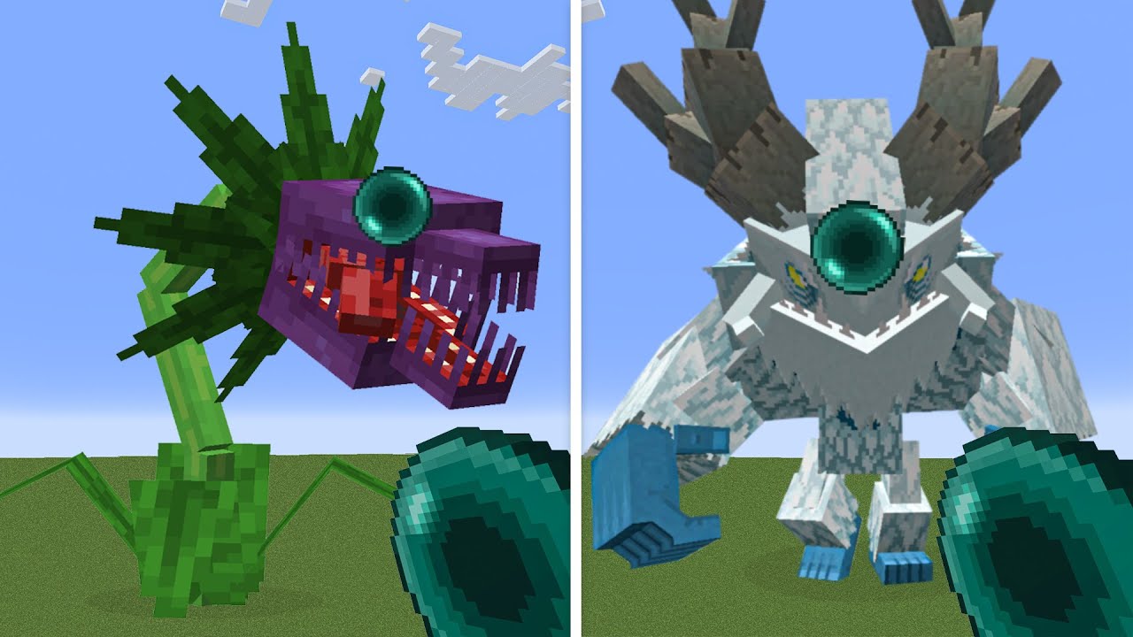 what's inside all bosses? what's inside the Mowzie’s Mobs?