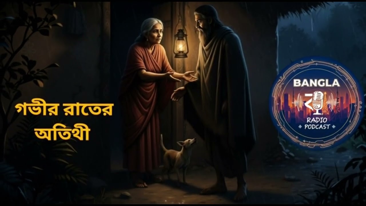আজকের গল্প,গভীর রাতে দরজায় কড়া নাড়ল কে? | গভীর রাতের অতিথী। গল্প টা একা শুনবেন না।