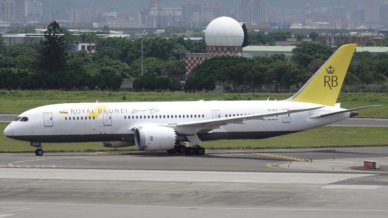汶萊皇家航空睽違多年787執飛桃園！史瓦帝尼王國A340拖機｜桃園機場飛機起降合輯｜Plane Spotting at Taipei Taoyuan Airport (TPE/RCTP)