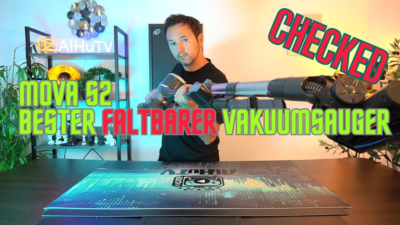 Mova S2 - Der beste faltbarer Akku-Staubsauger - REVIEW