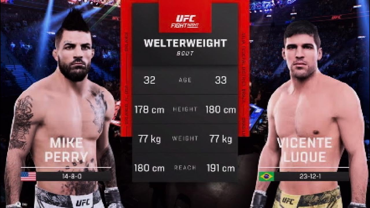 UFC 5: Mike Perry VS. Vicente Luque