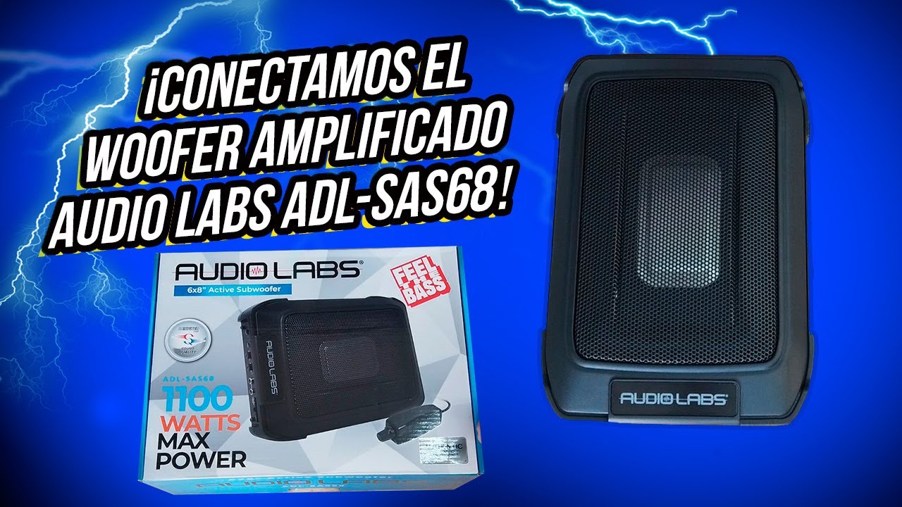 Unboxing y Review de Woofer Amplificado Audio Labs ADL-SAS68
