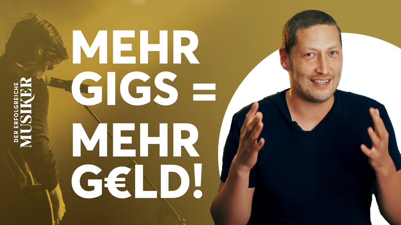 Wie du an mehr Gigs kommst (3 Tipps) - Der Erfolgreiche Musiker