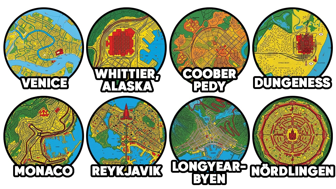 Every City That Looks WEIRD Explained in 9 Minutes