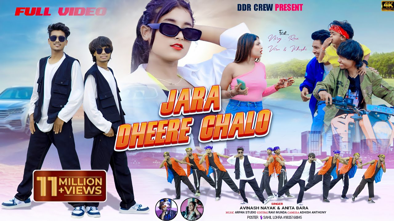 JARA DHEERE CHALO FULL VIDEO 2025//SINGER AVINASH NAYAK AND ANITA BARA