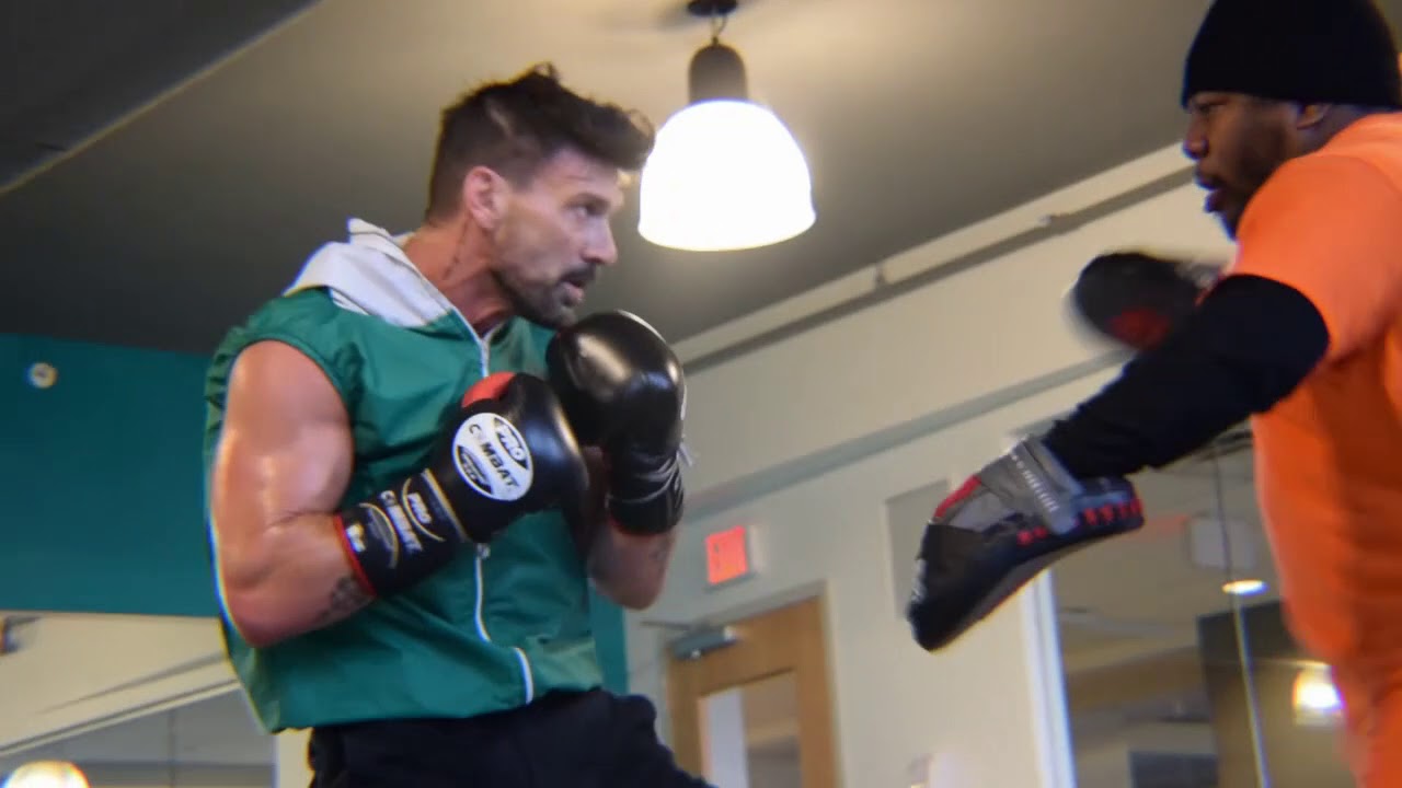 Frank Grillo training with Boss Up Boxing