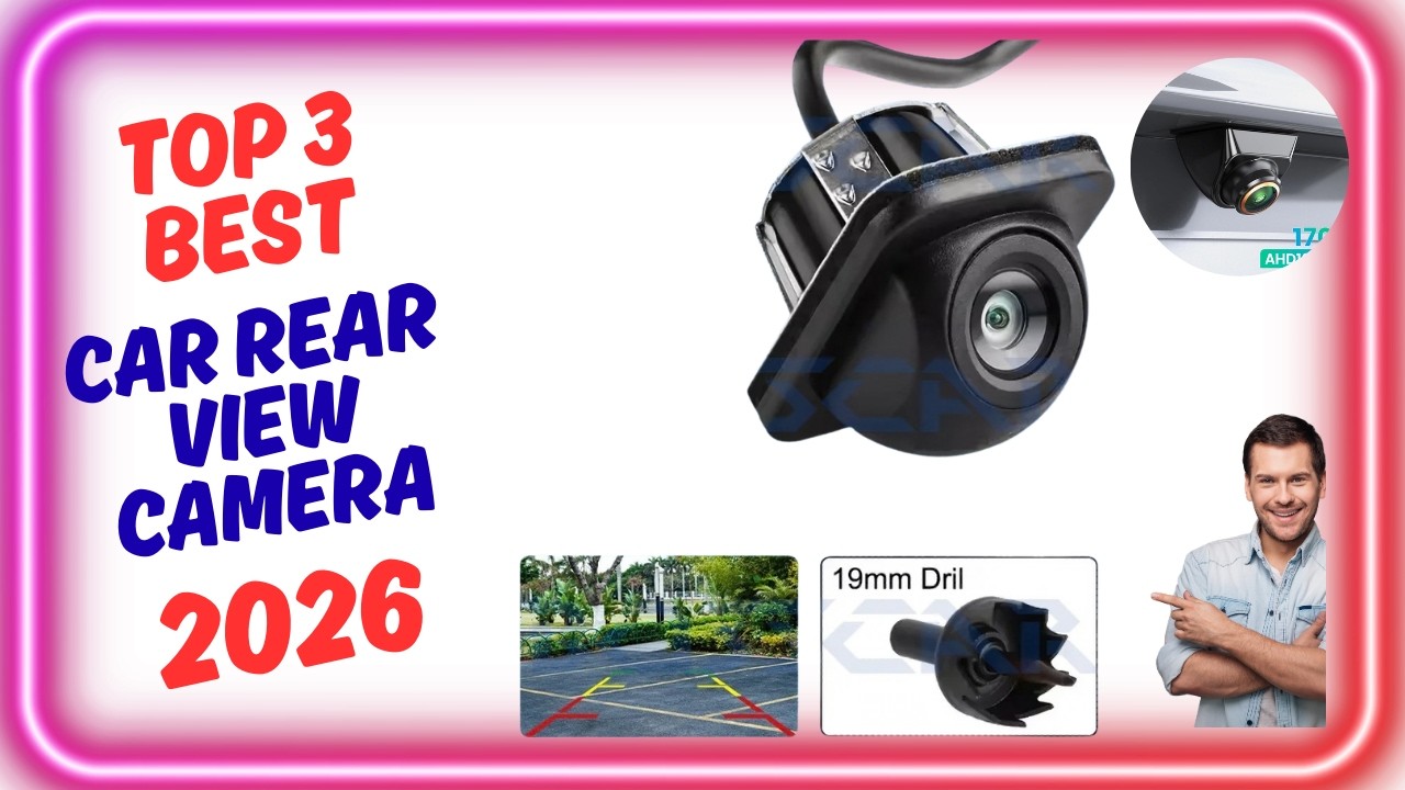 Топ-3 лучших автомобильных камер заднего вида 2026 года на AliExpress