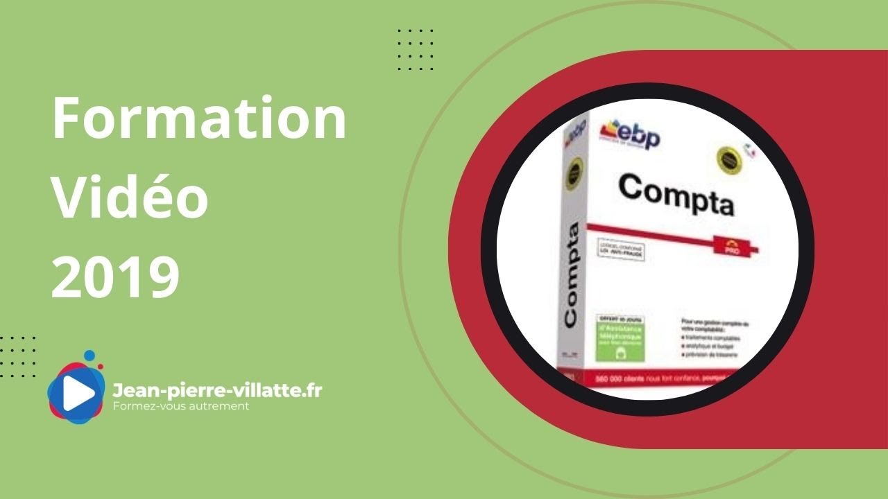 EBP Compta pro 2019 : Création du dossier