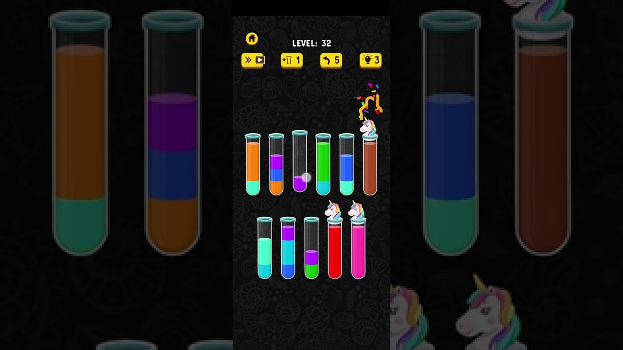 Color Water Sort Level 32
